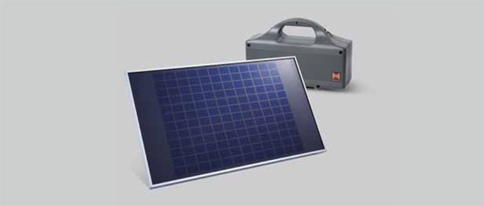 Модуль солнечных батарей для питания автоматики приводов